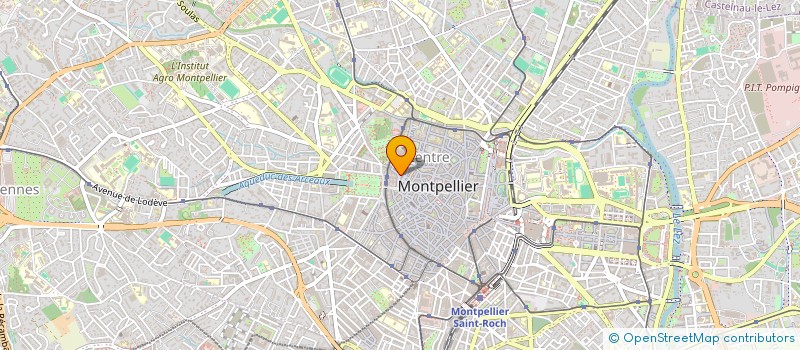 localisation de l'entreprise MADAME NICOLE POIDEVIN à MONTPELLIER