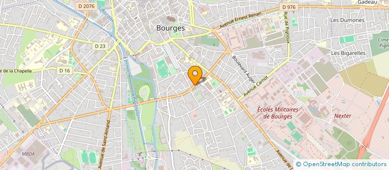 localisation de l'entreprise MADAME NICOLE POINTEREAU à BOURGES