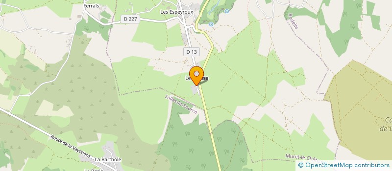 localisation de l'entreprise MADAME NICOLE POMIE  MURET-LE-CHATEAU