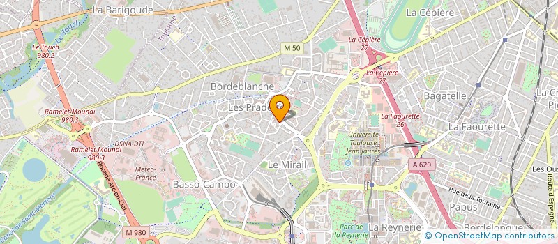 localisation de l'entreprise MADAME NICOLE POMMIER à TOULOUSE