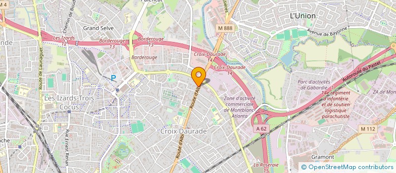 localisation de l'entreprise MADAME NICOLE POTTIER à TOULOUSE