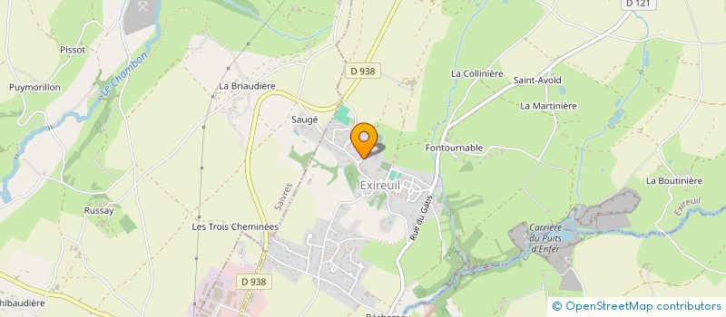 localisation de l'entreprise MADAME NICOLE POUZET  SAIVRES