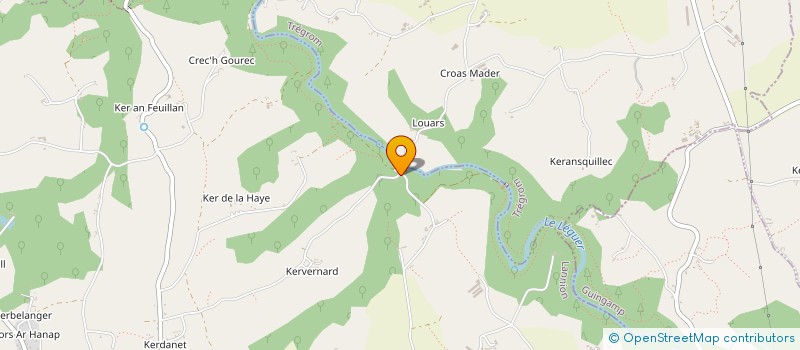 localisation de l'entreprise MADAME NICOLE PRADAL  PLOUNEVEZ-MOEDEC