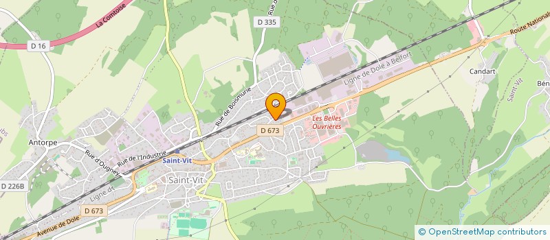 localisation de l'entreprise MADAME NICOLE PRITZY à SAINT-VIT