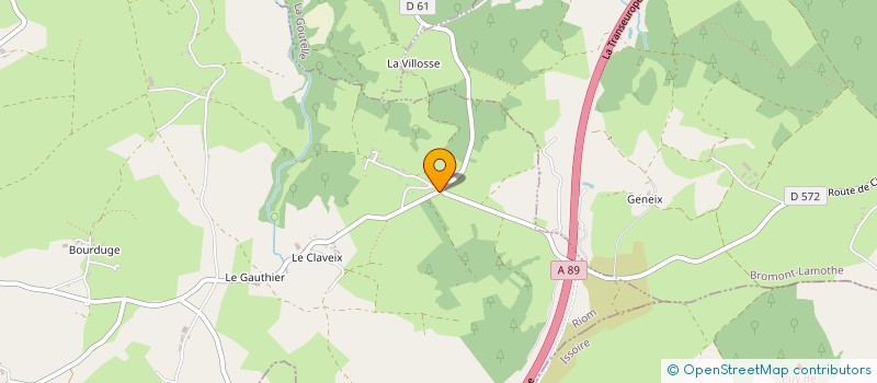 localisation de l'entreprise MADAME NICOLE PRUGNARD  CISTERNES-LA-FORET