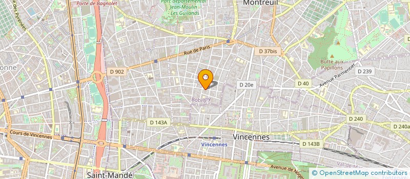 localisation de l'entreprise MADAME NICOLE PRUVOST à MONTREUIL