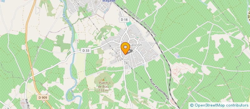 localisation de l'entreprise MADAME NICOLE PUY  PUISSALICON