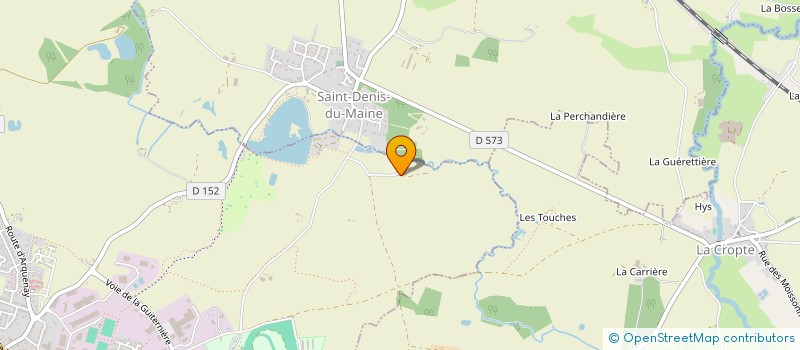 localisation de l'entreprise MADAME NICOLE QUESNE  MESLAY-DU-MAINE