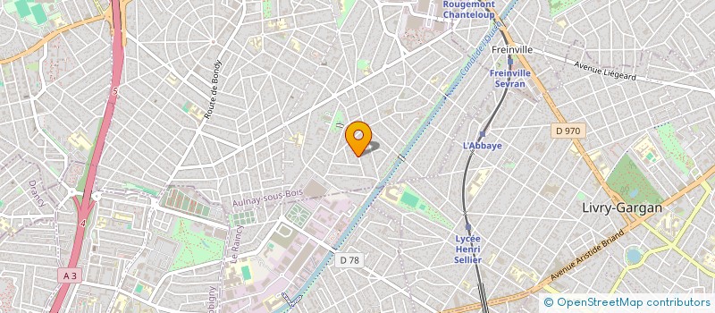 localisation de l'entreprise MADAME NICOLE QUETIN à AULNAY-SOUS-BOIS
