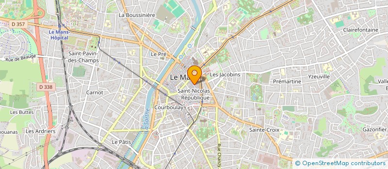localisation de l'entreprise MADAME NICOLE RABALLAND à LE MANS
