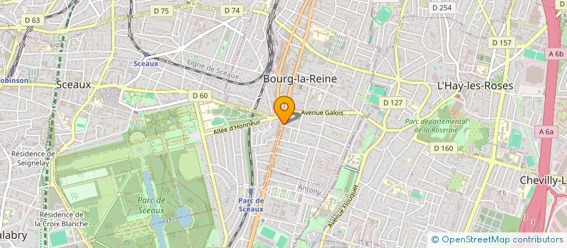 localisation de l'entreprise MADAME NICOLE RAJAOMANANA à BOURG-LA-REINE