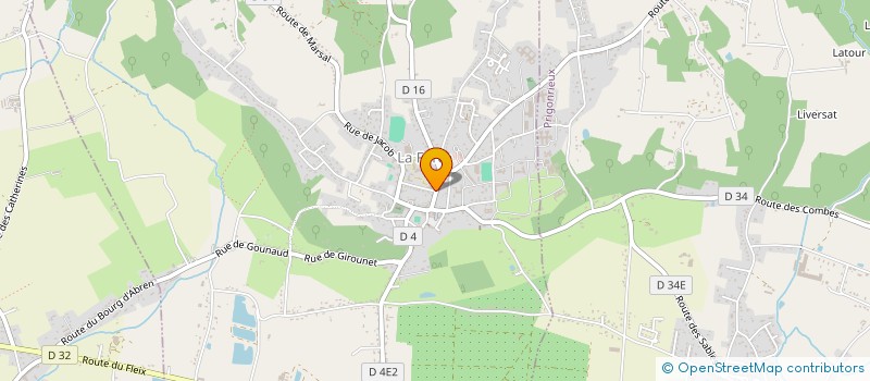 localisation de l'entreprise MADAME NICOLE RANDONNET  LA FORCE