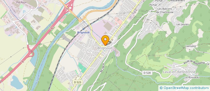 localisation de l'entreprise MADAME NICOLE REMY  VILLARD-BONNOT