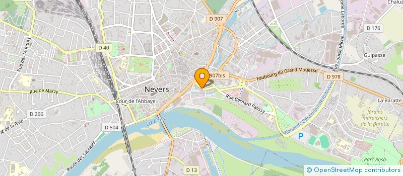 localisation de l'entreprise MADAME NICOLE RENARD à NEVERS