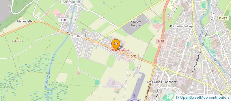 localisation de l'entreprise MADAME NICOLE RENEE DENISE PROST BOUCLE  HOUTAUD