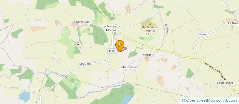localisation de l'entreprise MADAME NICOLE REUX à SAINT-MARTIN-DES-PRES