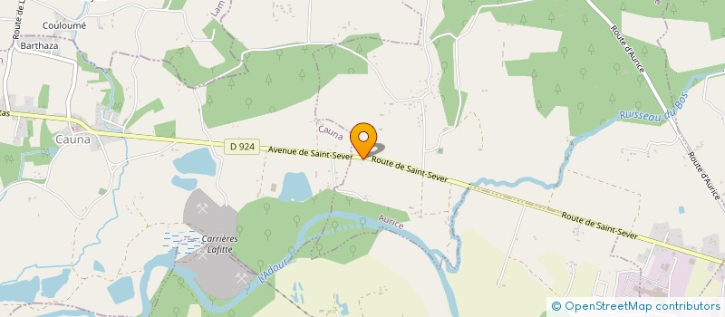 localisation de l'entreprise MADAME NICOLE REVEL  AURICE