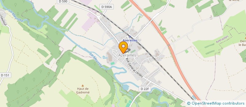 localisation de l'entreprise MADAME NICOLE REYNARD  AZERAILLES