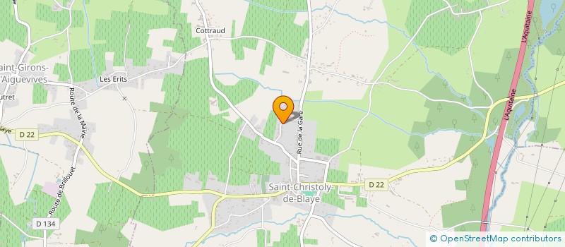 localisation de l'entreprise MADAME NICOLE ROBERT  SAINT-CHRISTOLY-DE-BLAYE