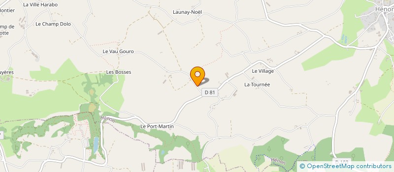 localisation de l'entreprise MADAME NICOLE ROBIN à HENON