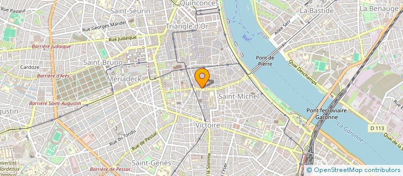 localisation de l'entreprise MADAME NICOLE ROBINE  BORDEAUX