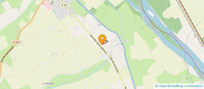 localisation de l'entreprise MADAME NICOLE ROBLIN à BEAULIEU-SUR-LOIRE
