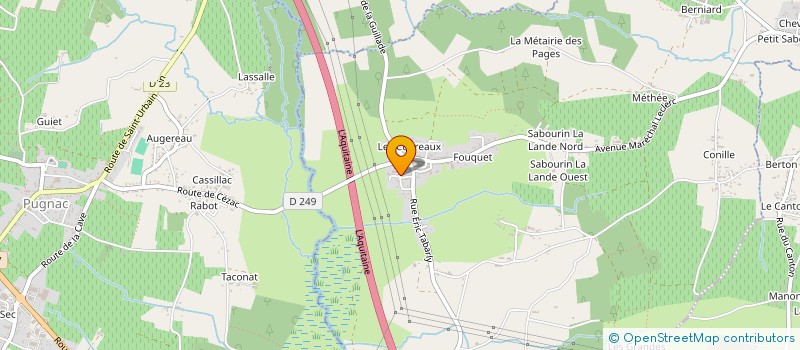 localisation de l'entreprise MADAME NICOLE ROCHE  CEZAC