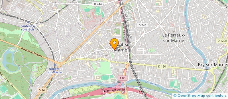 localisation de l'entreprise MADAME NICOLE ROEHRIG  NOGENT-SUR-MARNE