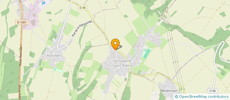 localisation de l'entreprise MADAME NICOLE ROGER  LACHAPELLE-SAINT-PIERRE