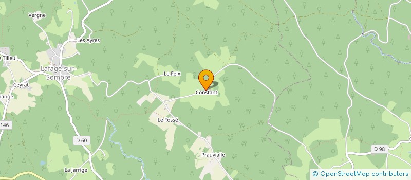 localisation de l'entreprise MADAME NICOLE ROUBY  LAFAGE-SUR-SOMBRE