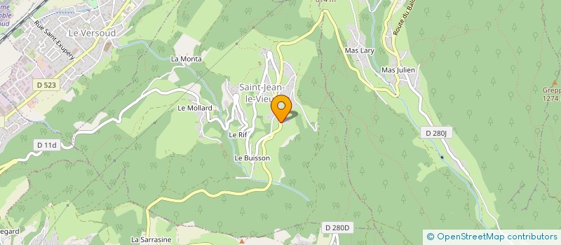 localisation de l'entreprise MADAME NICOLE ROULET  REVEL