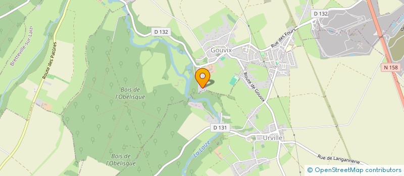 localisation de l'entreprise MADAME NICOLE ROULLAUD  GOUVIX