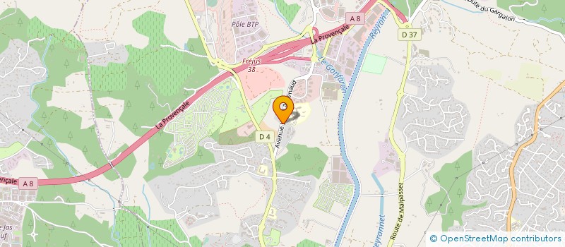 localisation de l'entreprise MADAME NICOLE ROUSSEY à FREJUS