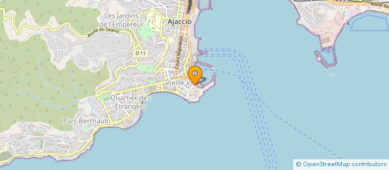 localisation de l'entreprise MADAME NICOLE ROUX à AJACCIO