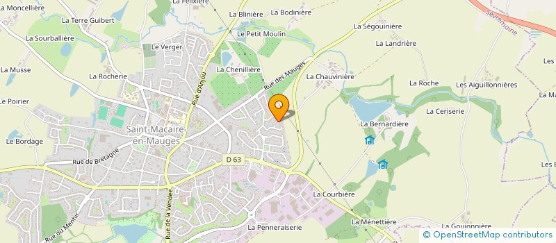 localisation de l'entreprise MADAME NICOLE ROY à SEVREMOINE