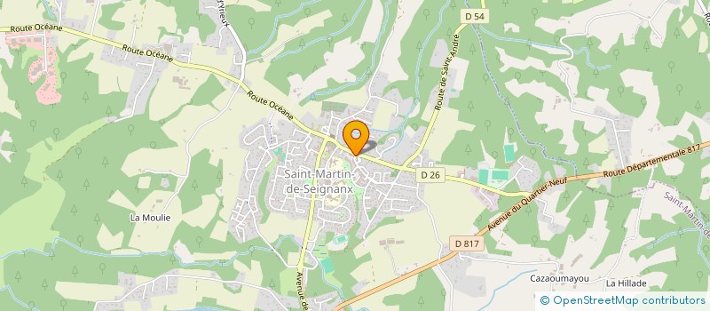 localisation de l'entreprise MADAME NICOLE ROZEN à SAINT-MARTIN-DE-SEIGNANX