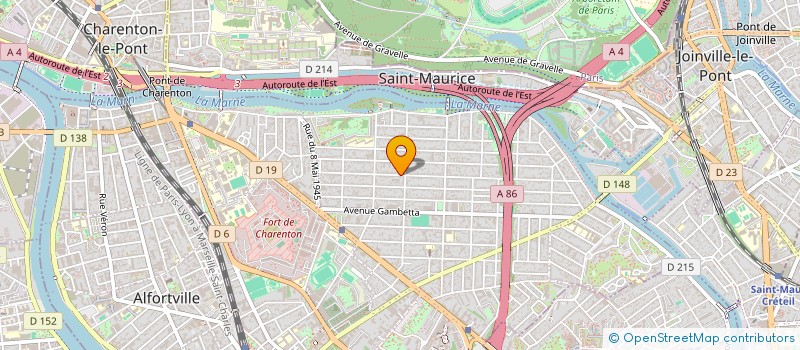 localisation de l'entreprise MADAME NICOLE RUELLAN  MAISONS-ALFORT