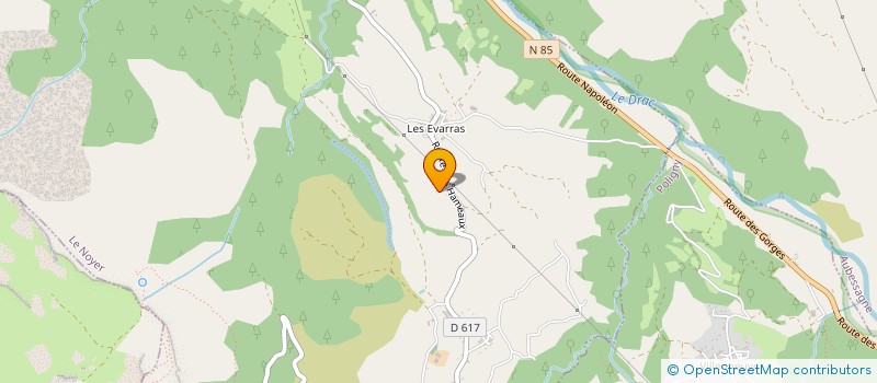 localisation de l'entreprise MADAME NICOLE SALIVET  POLIGNY