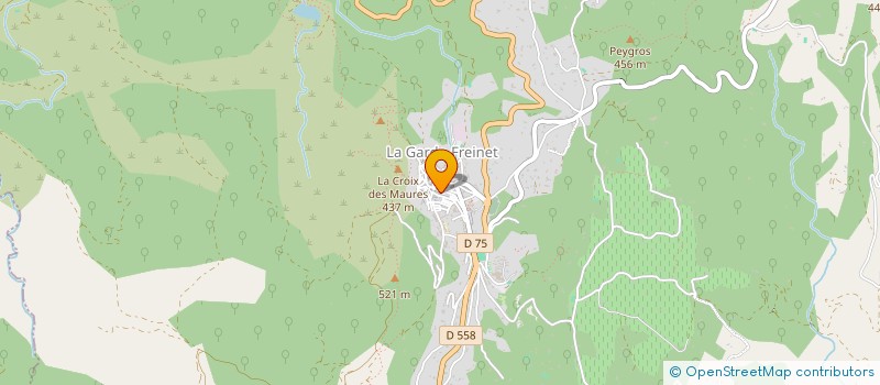 localisation de l'entreprise MADAME NICOLE SALVESTRINI  LA GARDE-FREINET