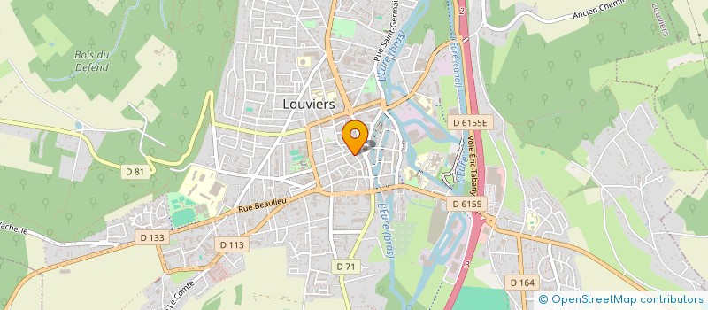 localisation de l'entreprise MADAME NICOLE SAMSON à LOUVIERS