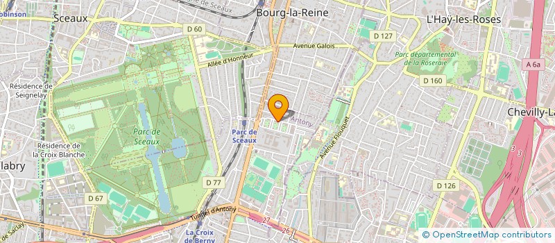 localisation de l'entreprise MADAME NICOLE SAMSON à ANTONY