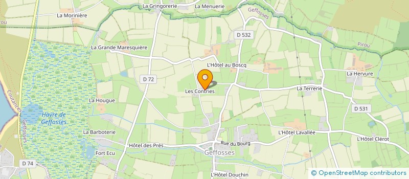 localisation de l'entreprise MADAME NICOLE SAUSSEY à GEFFOSSES