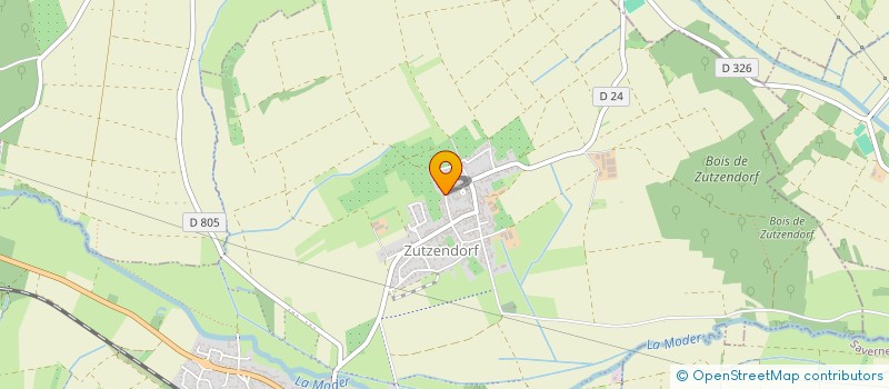 localisation de l'entreprise MADAME NICOLE SCHAAL  OBERMODERN-ZUTZENDORF