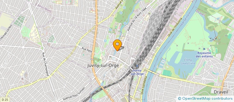 localisation de l'entreprise MADAME NICOLE SCHAETZ à JUVISY-SUR-ORGE
