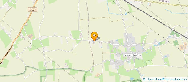 localisation de l'entreprise MADAME NICOLE SCHAPMAN  BUYSSCHEURE