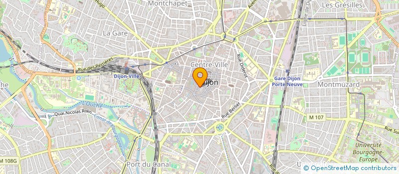 localisation de l'entreprise MADAME NICOLE SCHENIRER à DIJON