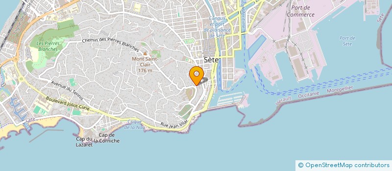 localisation de l'entreprise MADAME NICOLE SCHOOFS  SETE