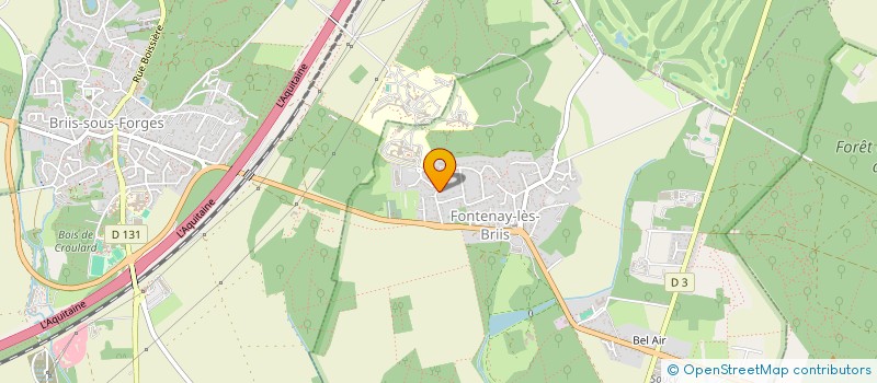 localisation de l'entreprise MADAME NICOLE SCHOUTETEV  BRIIS-SOUS-FORGES