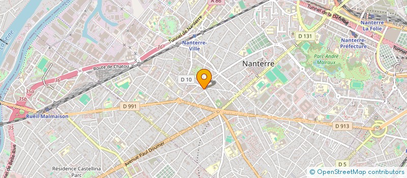 localisation de l'entreprise MADAME NICOLE SEBAONI  NANTERRE