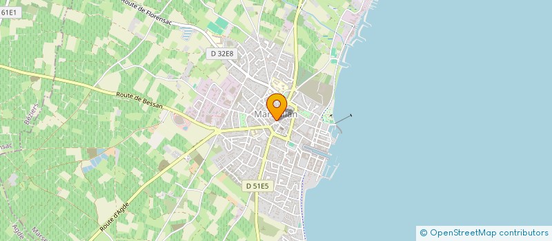 localisation de l'entreprise MADAME NICOLE SEGAS à MARSEILLAN
